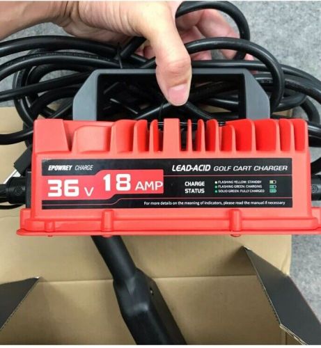 EPOWREY 18 AMP 36 Volt Golf Cart Battery Charger for EZGO TXT D Style Plug 257, US $75.00, image 3