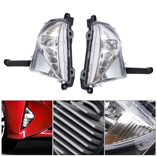 For Toyota Prius 2016 2017 2018 Pair LED Front Bumper Fog Light Lamp&Turn Signal, US $73.60, image 15