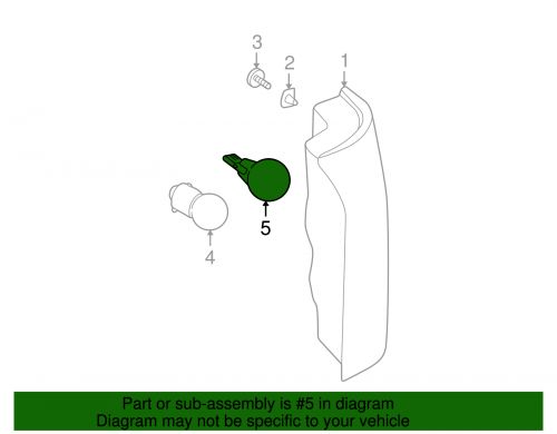 Genuine GM Brake Tail and Turn Signal Light Bulb 15883346, US $11.23, image 2