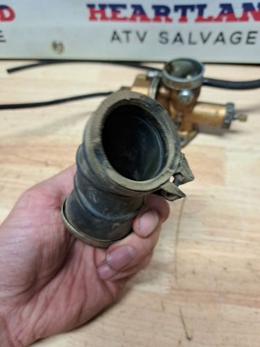 1980 Honda ATC 200 Oem Pd Keihin Carb Carburetor Cap With Intake Tube Boot Bk, US $52.00, image 3