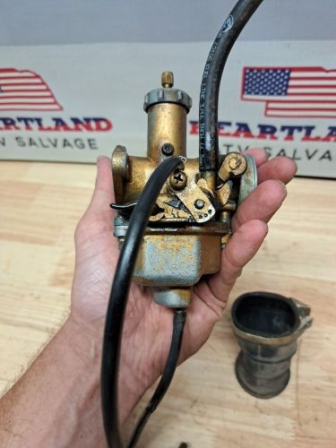 1980 Honda ATC 200 Oem Pd Keihin Carb Carburetor Cap With Intake Tube Boot Bk, US $52.00, image 7