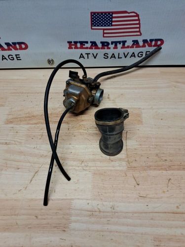 1980 Honda ATC 200 Oem Pd Keihin Carb Carburetor Cap With Intake Tube Boot Bk, US $52.00, image 8