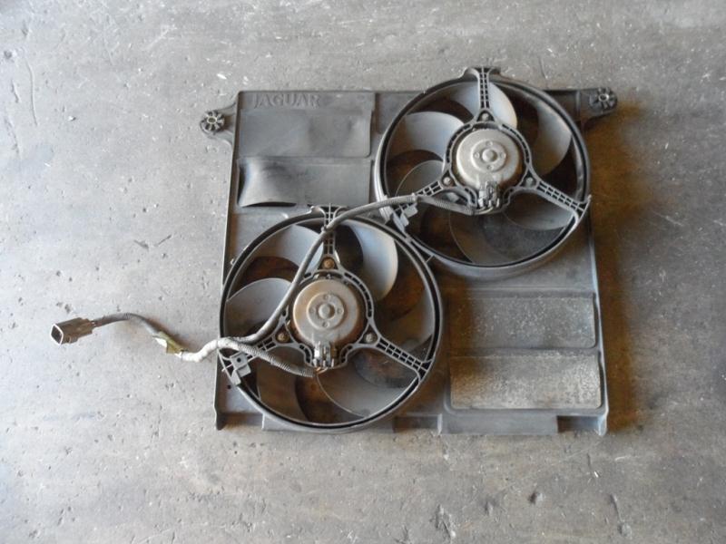 98 99 00 01 02 03 jaguar xj8 radiator fan motor fan assm