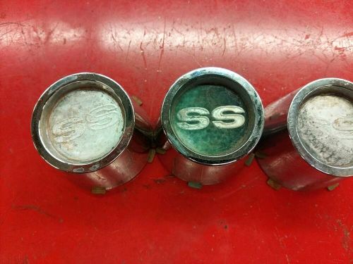Three 1969-1970 NOS OS OEM Chevy SS Camaro Chevelle Nova Center Caps 3956770 -, US $75.00, image 13