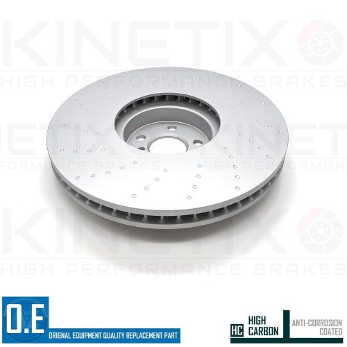 FOR BMW 540d G30 G31 M SPORT DIMPLED FRONT REAR BRAKE DISCS PADS 395mm 370mm, US $, image 2