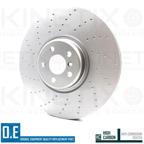 FOR BMW 540d G30 G31 M SPORT DIMPLED FRONT REAR BRAKE DISCS PADS 395mm 370mm, US $, image 4