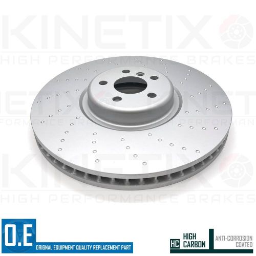 FOR BMW 540d G30 G31 M SPORT DIMPLED FRONT REAR BRAKE DISCS PADS 395mm 370mm, US $, image 13