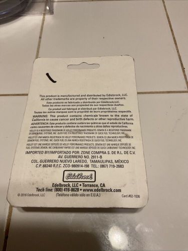 Edelbrock 12403 accelerator pump cam kit fits holley demon quick fuel carburetor