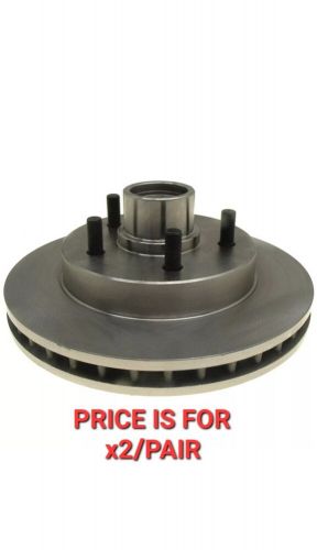 Ac delco 18a296a brake discs front driver &amp; passenger side chevy 19264668 pair