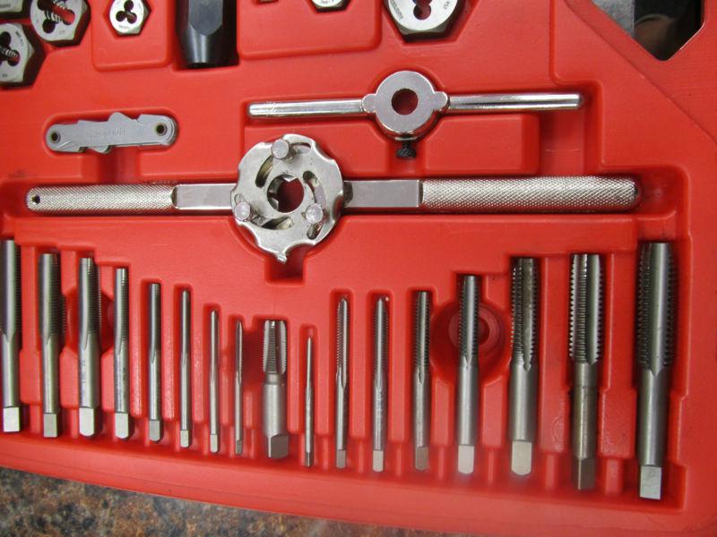 MATCO TOOLS 76 PIECE FRACTIONAL & METRIC TAP AND DIE THREADING SET 676TD, US $159.99, image 5