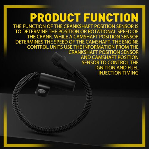 Crank crankshaft position sensor for jeep grand cherokee 1997 -2004 4897321aa