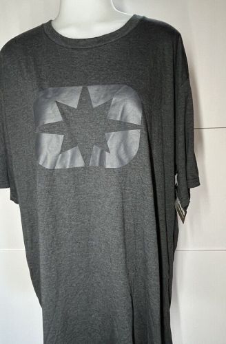 New polaris men's icon tee - black frost 2x