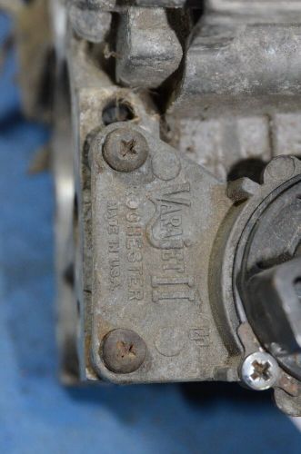 Vtg 1979-83 AMC Rochester Varajet 2SE 2BBL Carburetor Jeep GM Iron Duke 151 2.5L, US $85.00, image 9