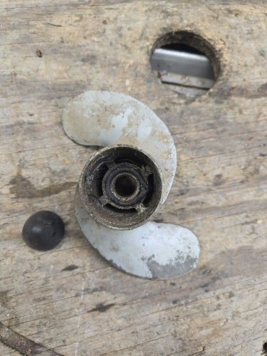 1947 Evinrude 4416 Sportsman 2 HP Outboard Boat Motor Propeller & Prop Nut, US $14.00, image 10