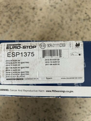 Powerstop Euro Stop Audi Front Brakes With Rotors, US $100.00, image 4