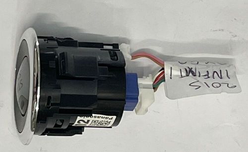 14-17 infiniti qx60 ignition push button start and stop switch oem