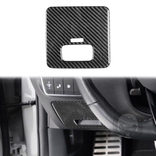 Real Carbon Fiber For Kia Stinger 2018-2023 Interior Driver Storage Box Trim, US $15.09, image 2