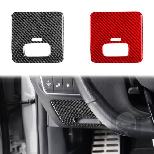 Real Carbon Fiber For Kia Stinger 2018-2023 Interior Driver Storage Box Trim, US $15.09, image 3