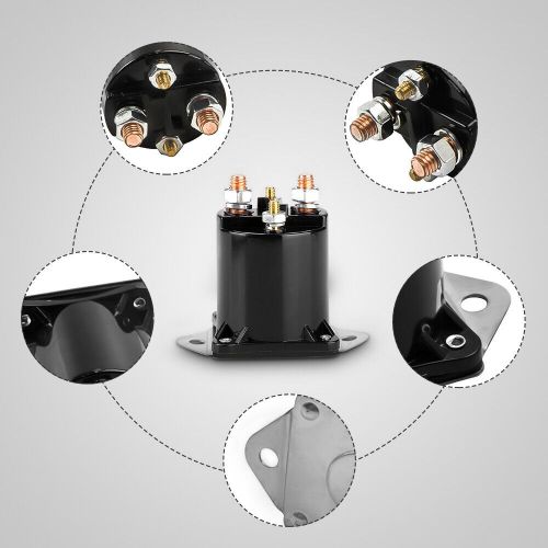 5PCS 36 Volt Solenoid For Club Car Golf Carts 1976-1998 4 Terminal Black, US $58.72, image 5