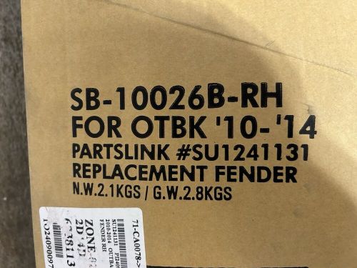 2010-2014 Subaru Outback Front Passenger Fender, US $200.00, image 4