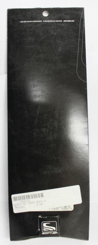 Scott works tear offs tearoffs 20-pack hi voltage goggles 558351 refill pack