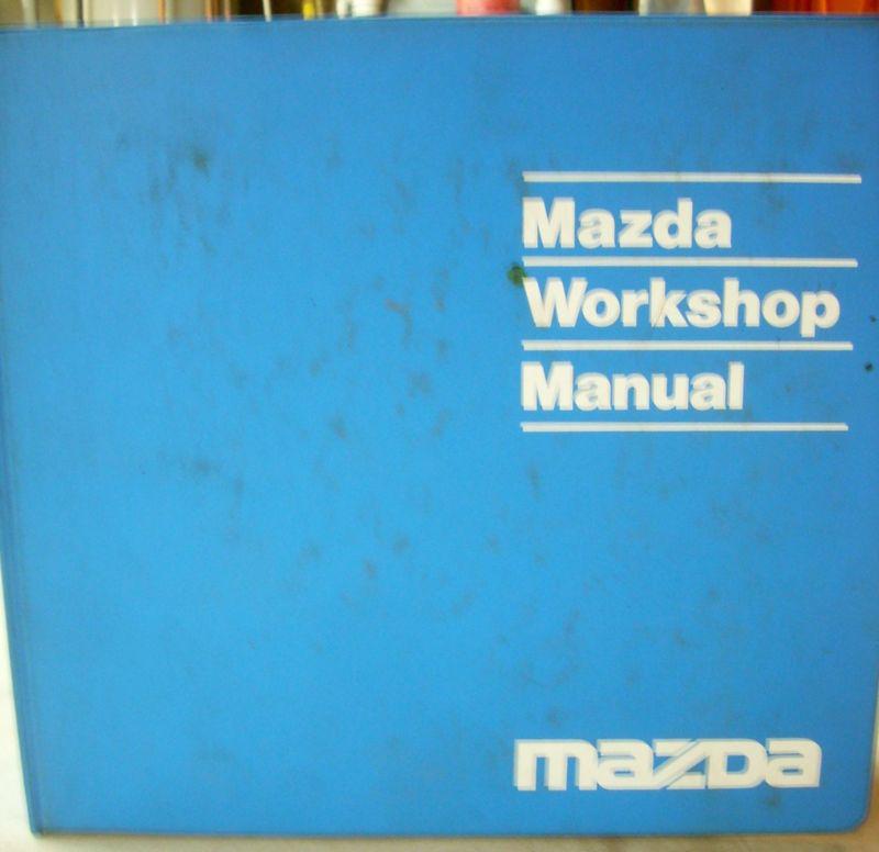1992 92 mazda 323 protege workshop shop service repair manual book