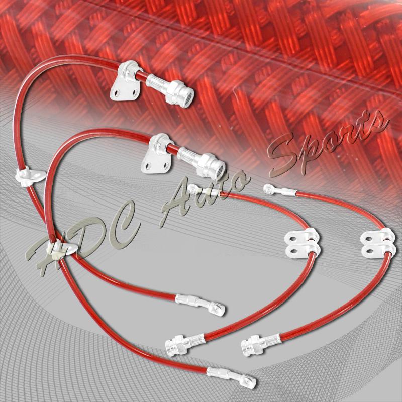 Buy 9093 Acura Integra 1.8L Front + Rear Stainless Steel Brake Line
