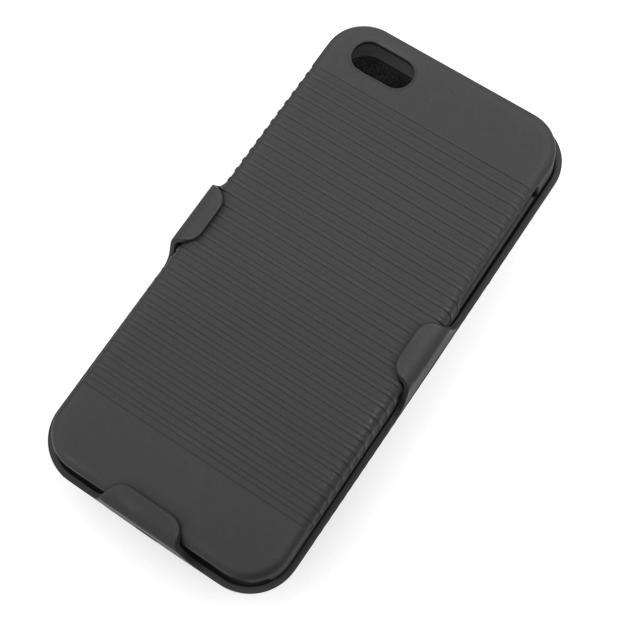 Black Slide Hard Stand Phone Case Protector With 180°Belt Clip Set for iPhone 5, US $4.19, image 3