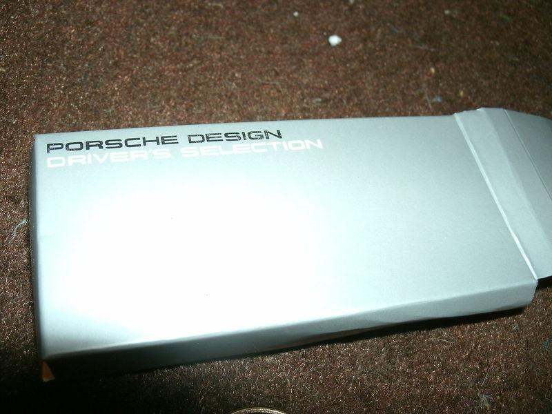 NOS PORSCHE 911 928 CAYENNE BOXSTER S FACTORY ORIGINAL KEYCHAIN BROWN 5009216, US $14.99, image 2