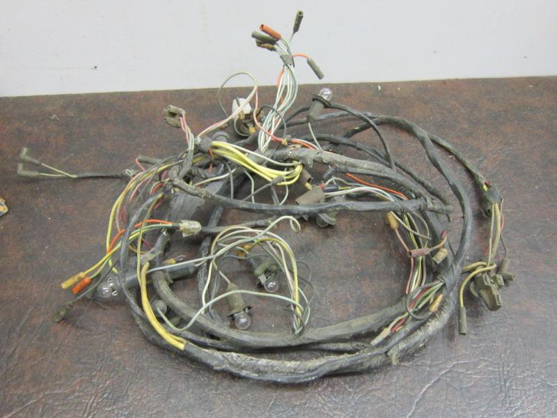 Wiring harness dash 1957 1958 ford 