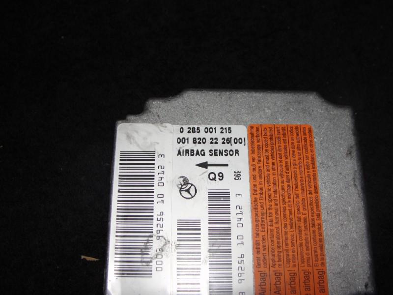 2000-2004 mercedes benz s43 s500 s600 s55 air bag module sensor srs 0285001215 