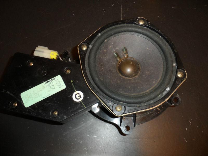 Oem bose door speaker w/ amplifier 1995 - 1999 nissan maxima infiniti i30 driver
