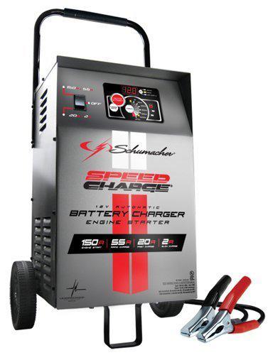 Schumacher se-1555c automatic elite wheel battery charger with engine start