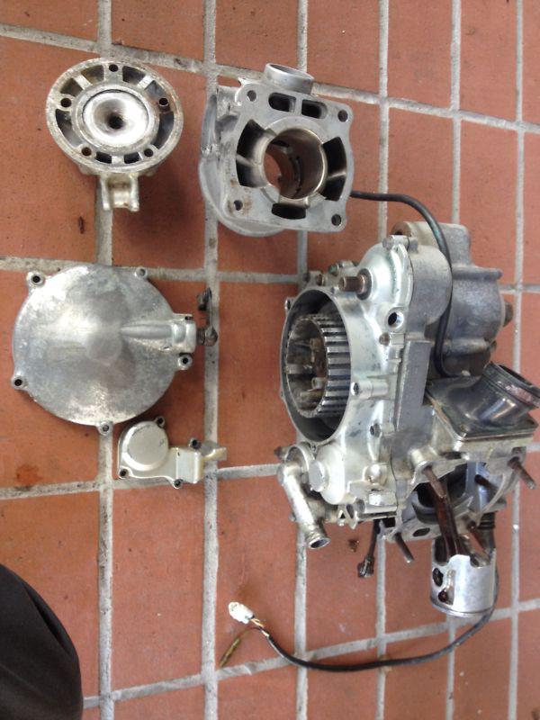 Yamaha yz125 yz 125 1995 95 engine motor cylinder transmission crank reed valve