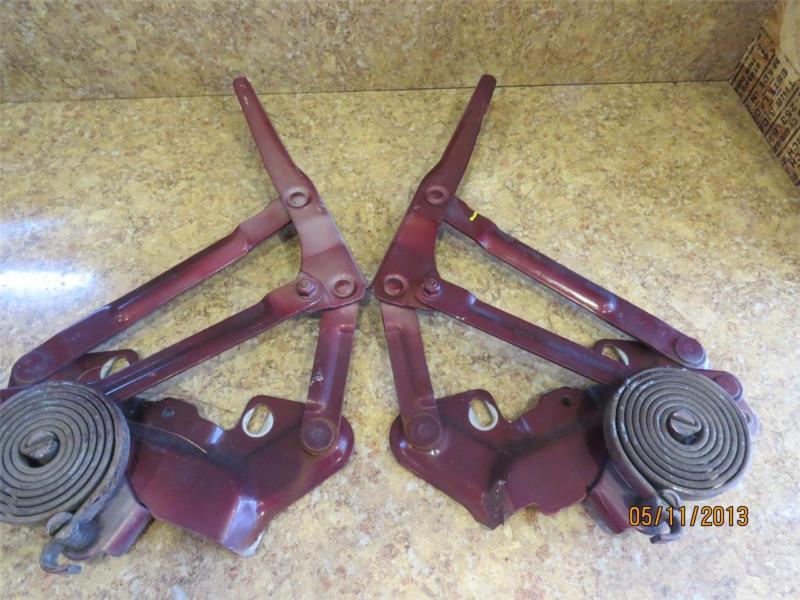 Dodge ram 1500 2500 3500 hood hinges hinge set 95 96 97 98 99 00 01 maroon 22