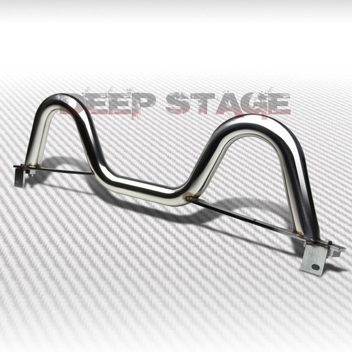 4-point dual/twin-loop chrome safety roll bar rollbar 90-98 mazda miata mx-5 mx5