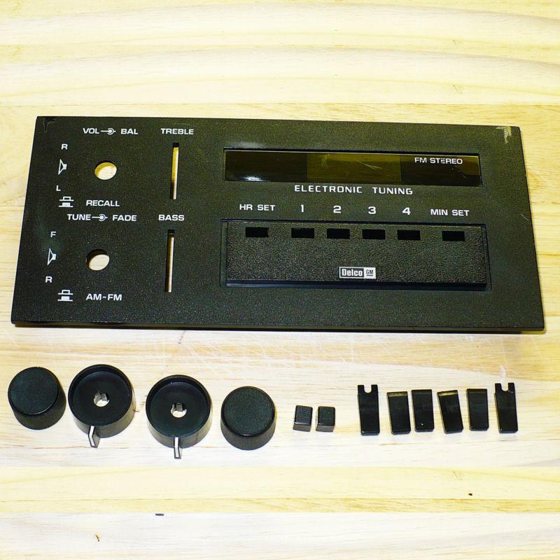1989 delco radio knobs