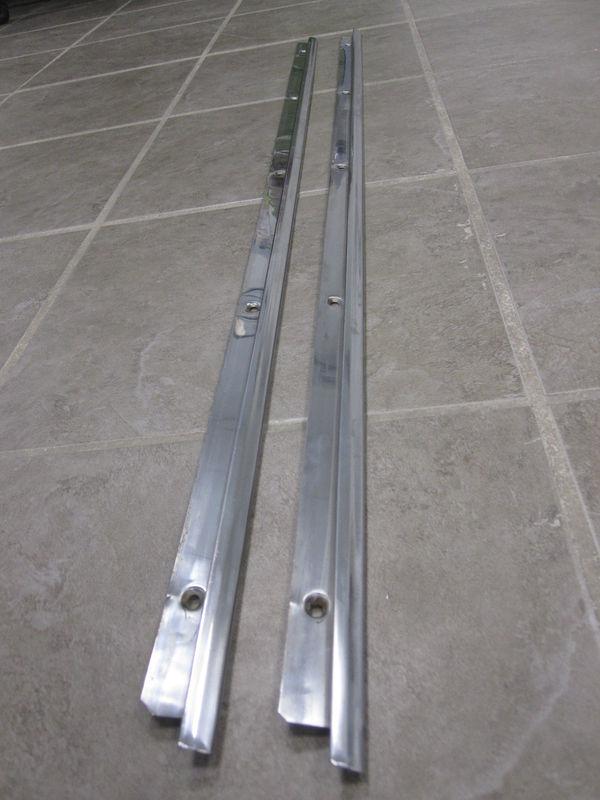 64-67 chevelle ss396 gto oem stainless interior upper door panel trim moldings