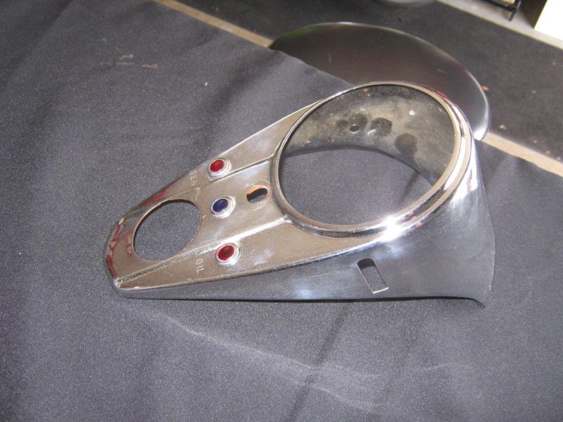 Speedo housing, 1958-1976 style harley davidson shovelhead