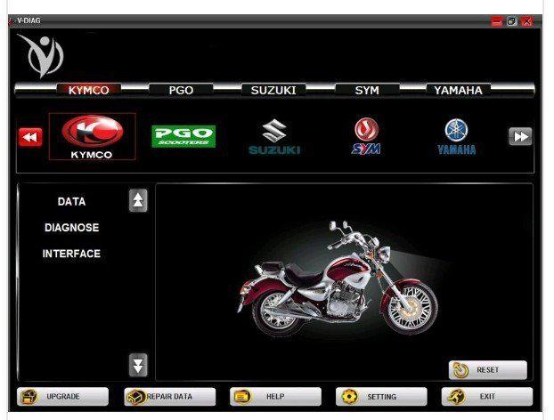 Motorcycle Scan Tool Scanner Diagonstic Code Reader , US $199.00, image 2