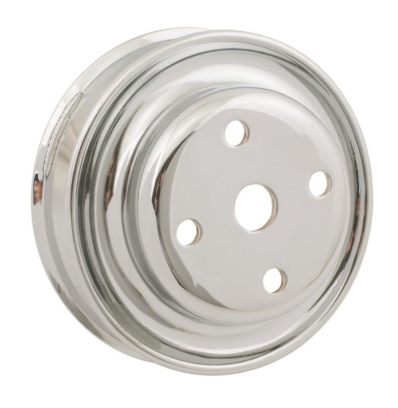 Mr. gasket 8832 chrome plated steel water pump pulley