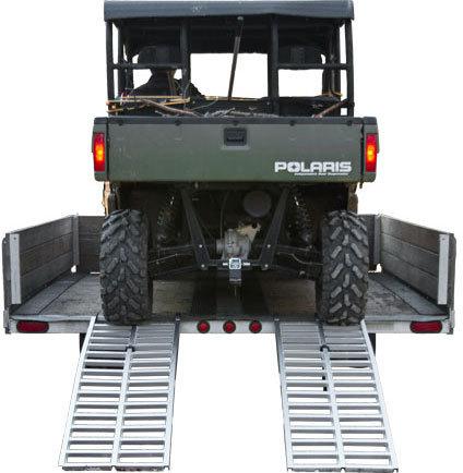 65" x 20" ride master dual runner atv utv-golf cart trailer ramps-3000# utv-6520