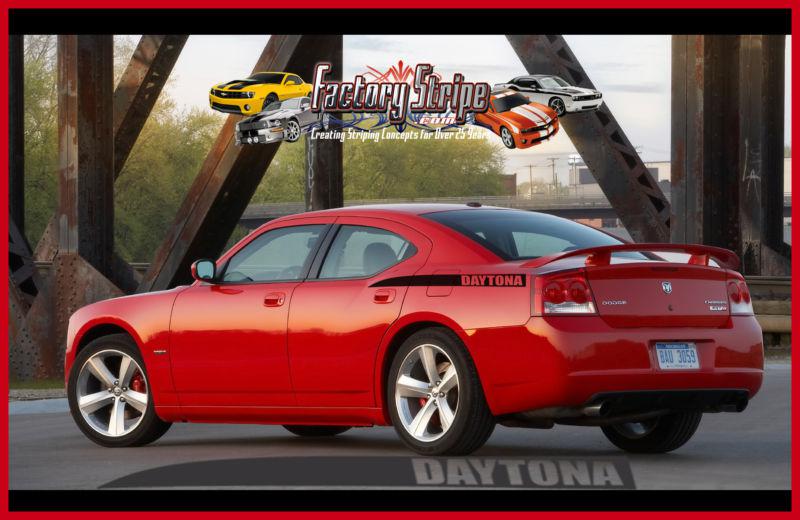 DODGE CHARGER REAR QTR DAYTONA SPEARS FACTORY STRIPE 2006 2010, US $24.00, image 2