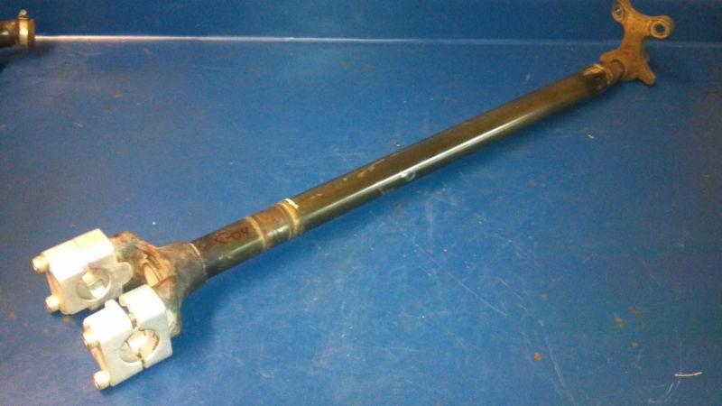 Yamaha raptor 660 steering stem with after market oversize risers yfm 660r atv 