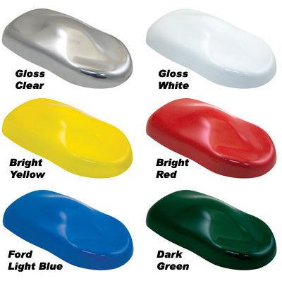 Eastwood hotcoat powder coat coating standard color sample kit