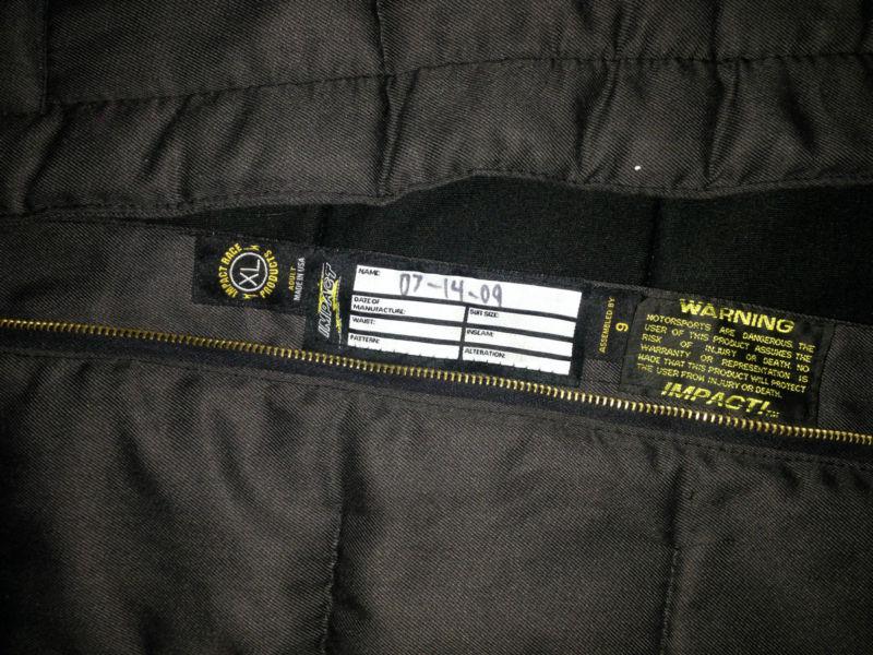 impact racing sfi 20 fire jacket xl, US $300.00, image 3