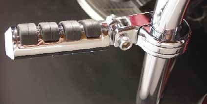 Engine bar highway pegs mount kit with footpegs chrome 1 1/4