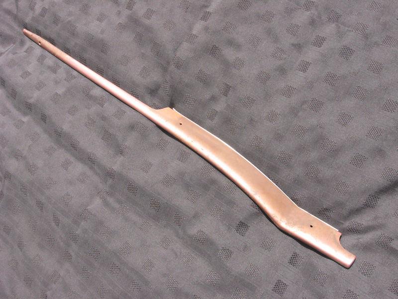 1958 chevy bel air/biscayne 2 door sedan quarter window garnish (lower left)  