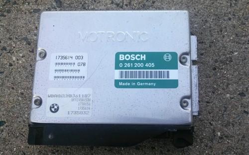 1991 92 93 94 95 1996 bmw 525  ecu ecm m50 engine computer 0261200405 1735614