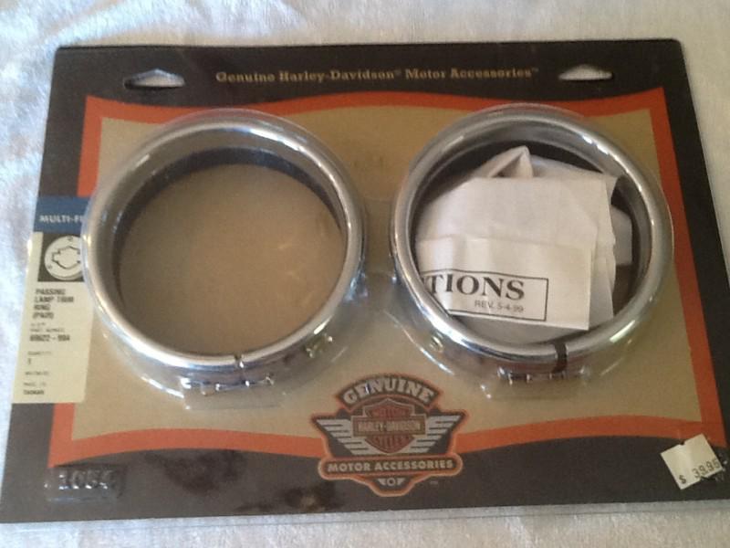 Buy Harley Davidson light and passing light trim rings in Union City